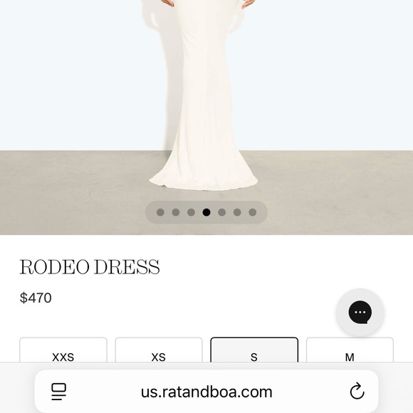 Rat & Boa Rodeo Dress - Picture 7 of 7